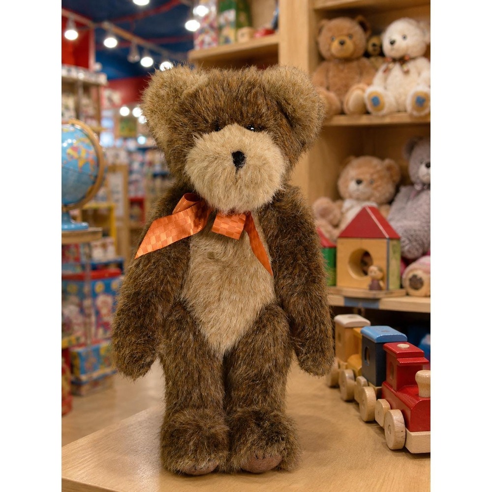 VTG Retired 1994 Boyds Bears Norbert D. Beariman #510816, 14" Brown Plush, Joint